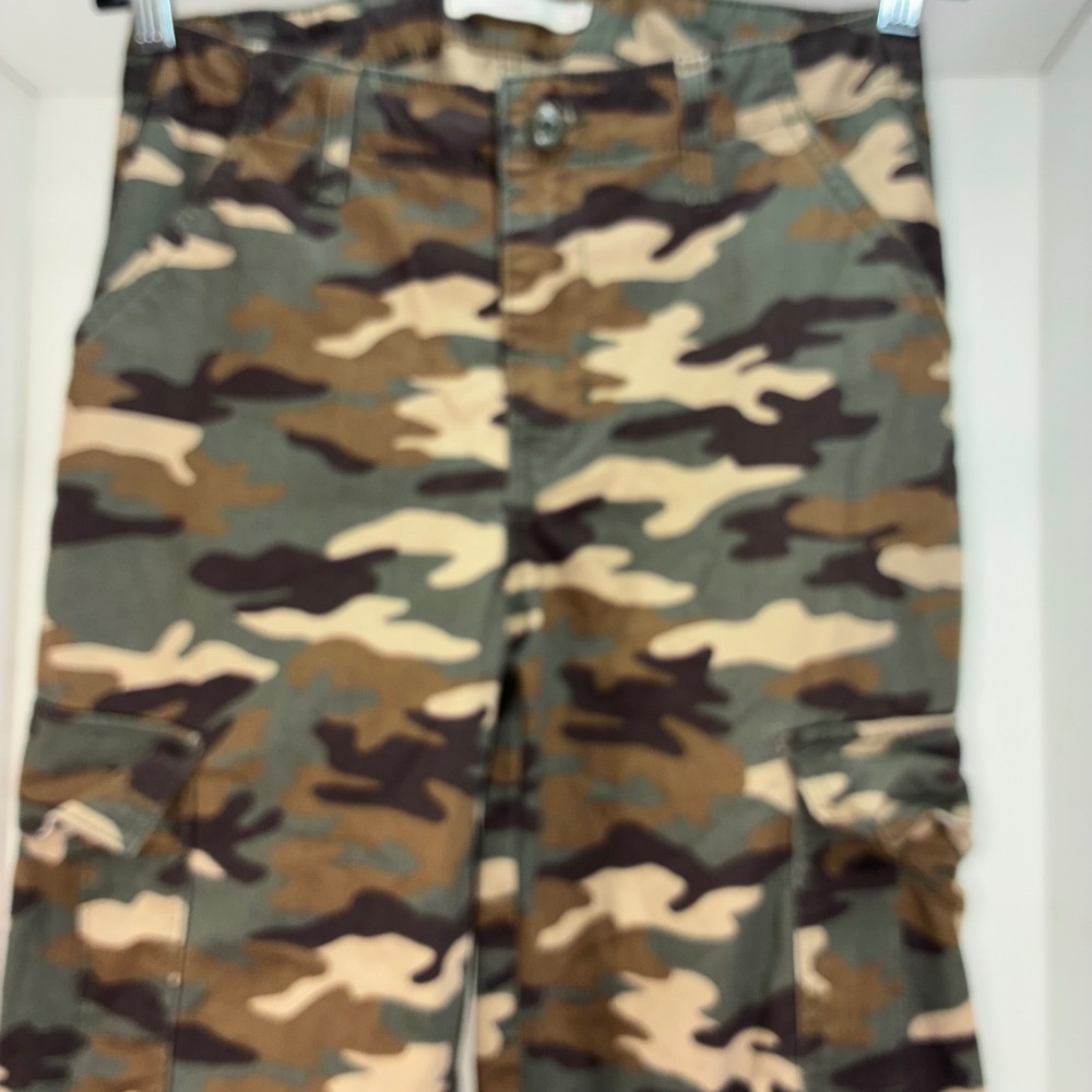 Levi's 94 Baggy Cargo Pants Camouflage Print Women's Size 26 - Picture 4 of 8